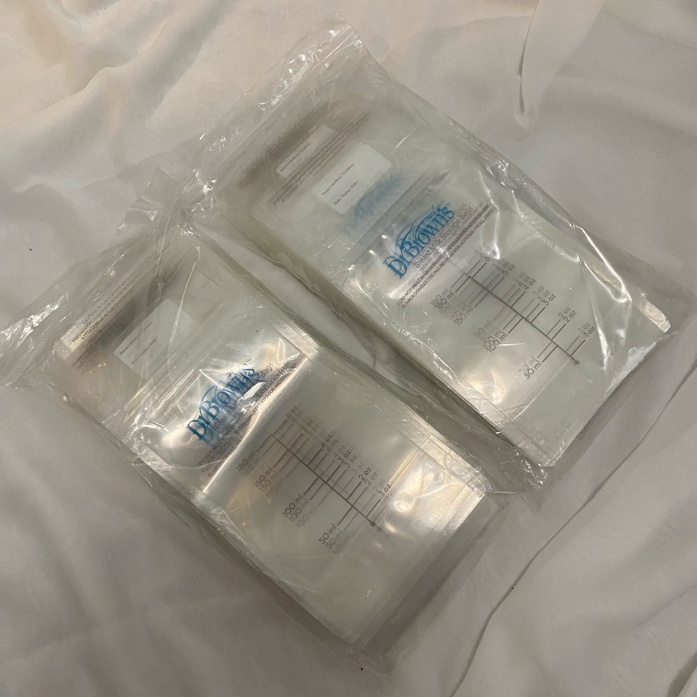 Breast milk bags